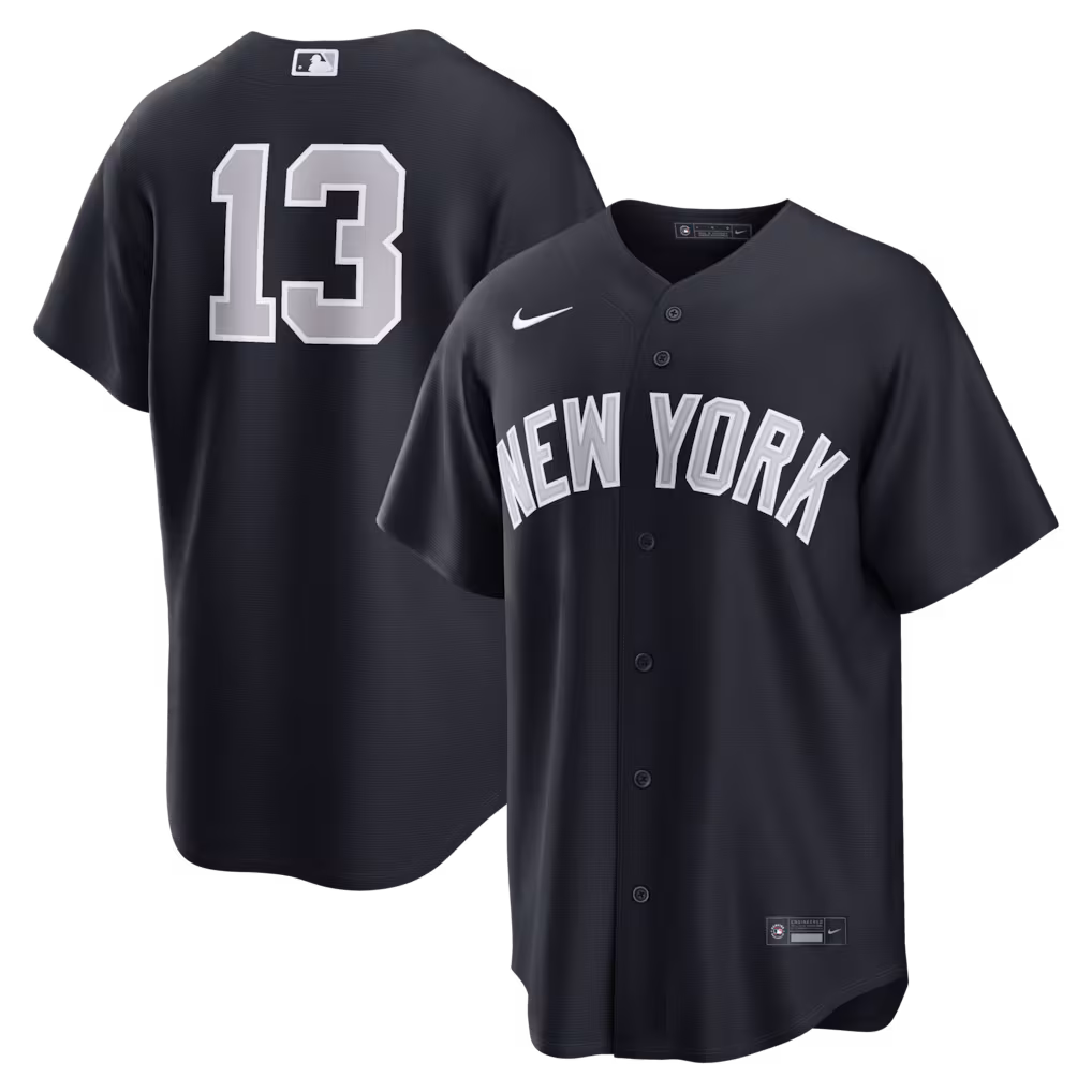 Men's New York Yankees Jazz Chisholm Jr. Nike Navy Alternate Replica Jersey - Vujersey Los Angeles Rams