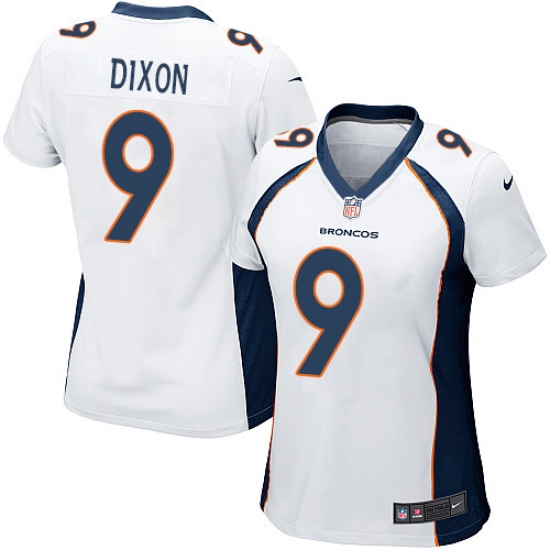 Women's Nike Denver Broncos #9 Riley Dixon Game White NFL Jersey - Ujersey