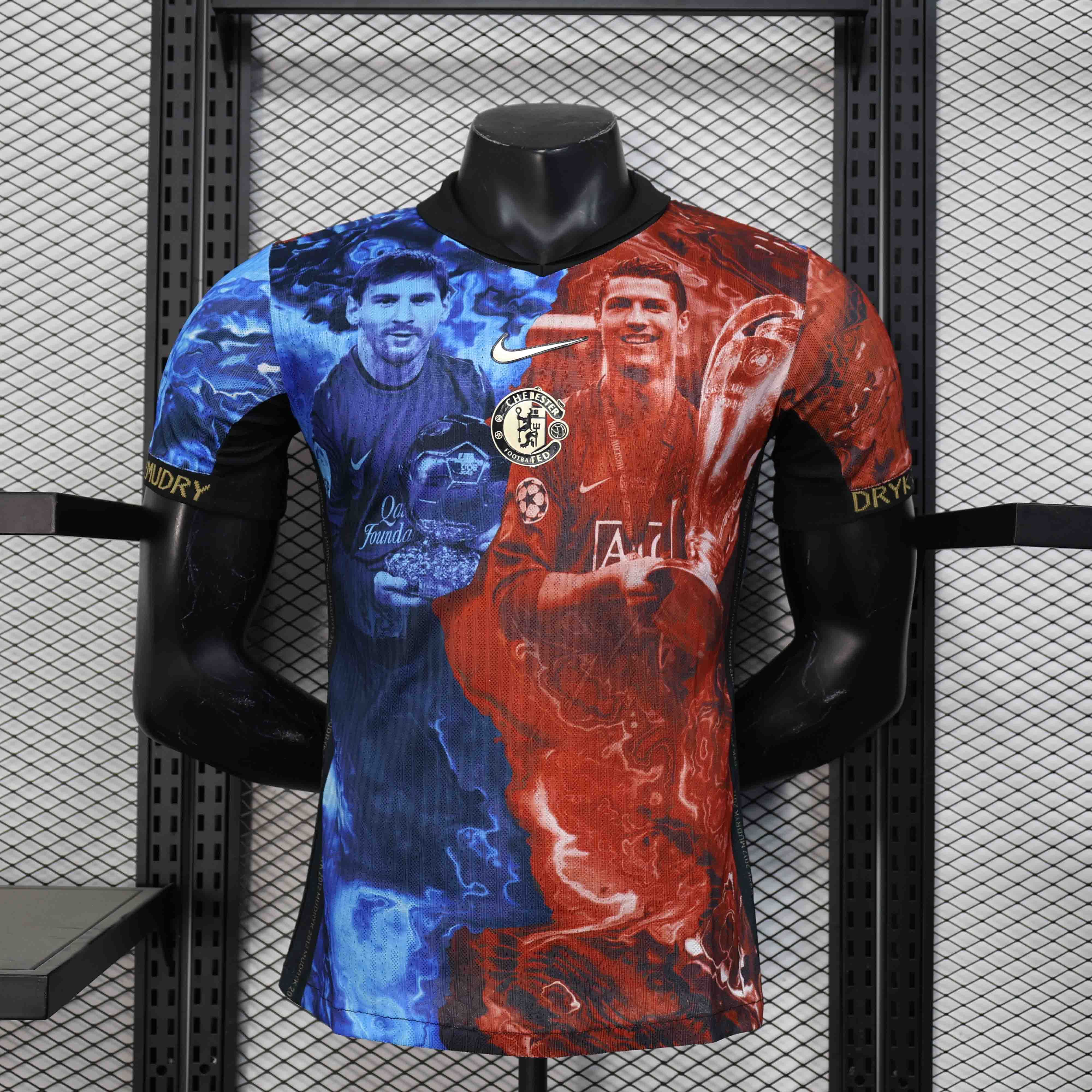 Manchester United  Ronaldo x Messi Special Edition Football Jersey Shirt 2025/26
