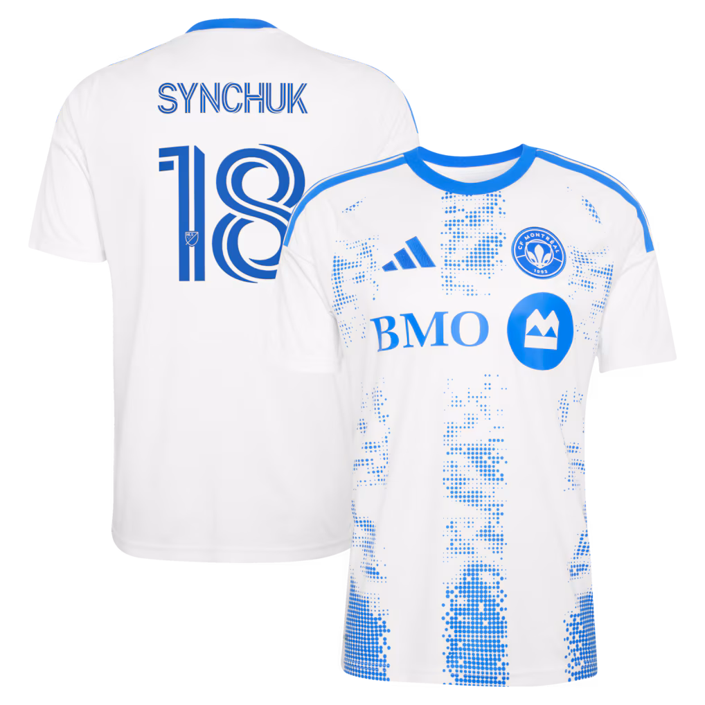 Men's CF Montreal Hennadii Synchuk adidas White 2026 The Procure Jersey Replica Jersey - Ujersey NHL