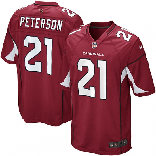 Men's Nike Arizona Cardinals #21 Patrick Peterson Game Red Team Color NFL Jersey - Ujersey