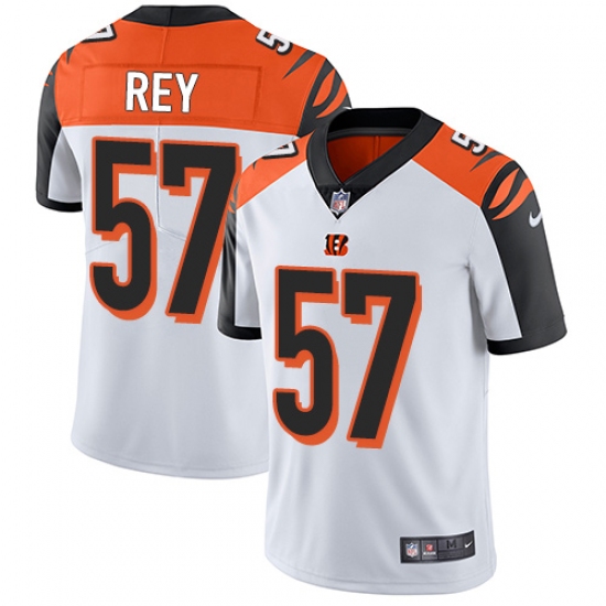 Youth Nike Cincinnati Bengals #57 Vincent Rey Vapor Untouchable Limited White NFL Jersey - Ujersey