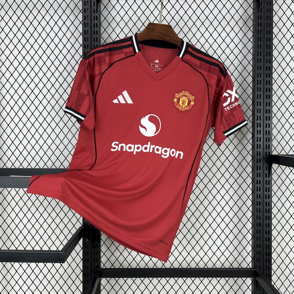 Manchester United Home Football Jersey Shirt 2025/26 - U-jersey