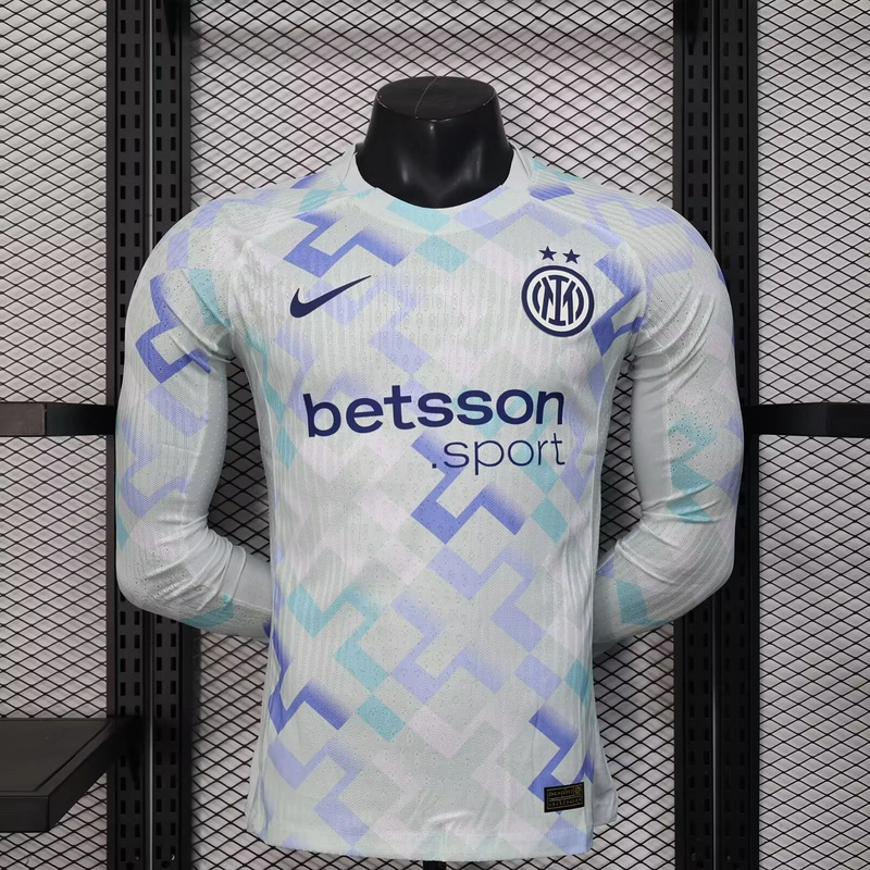 Soccer Jersey Inter Milan Away Long Sleeve Shirt 2025/26 - U-jersey