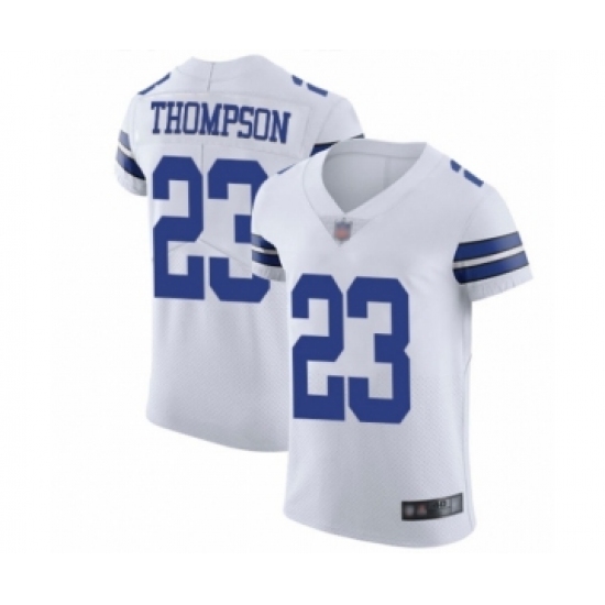 Men's Dallas Cowboys #23 Darian Thompson White Vapor Untouchable Elite Player Football Jersey - Ujersey