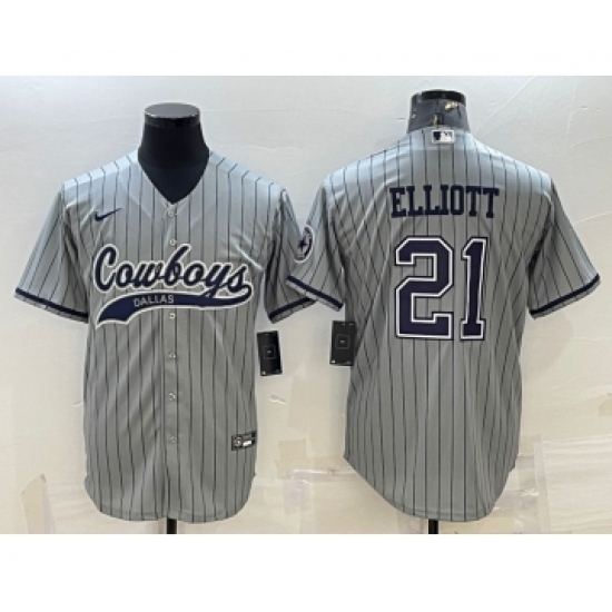 Men's Dallas Cowboys #11 Micah Parsons Grey Gridiron With Patch Cool Base Stitched Baseball Jerseys - Ujersey