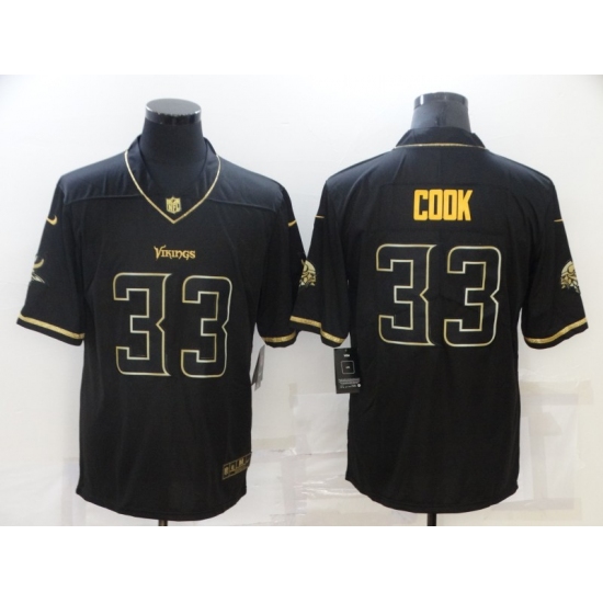 Men's Green Bay Packers #33 Aaron Jones Black Gold Throwback Limited Jersey - Ujersey