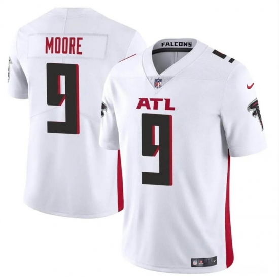Men's Atlanta Falcons #9 Rondale Moore White Vapor Untouchable Limited Football Stitched Jersey - Ujersey