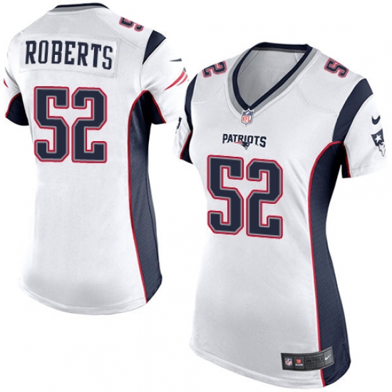 Women's Nike New England Patriots #52 Elandon Roberts Game White NFL Jersey - Ujersey