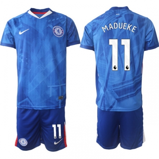 Men Chelsea 2026 Soccer Jerseys Blue #11 MADUEKE