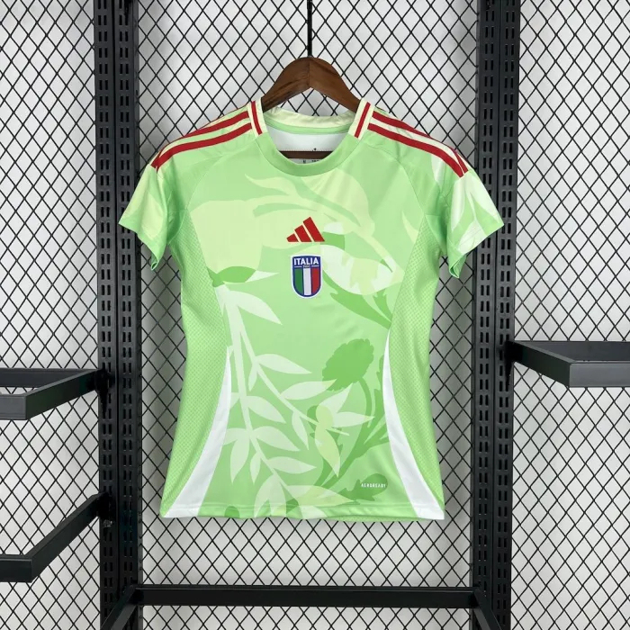 Italy Soccer Jersey Away Women's Custom Shirt 2025 - ujerseystore