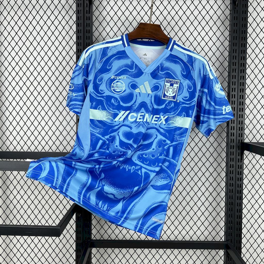 Tigres UANL Soccer Jersey Away Custom Shirt 2025/26 - SUjersey01