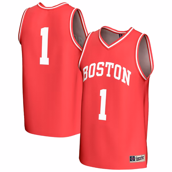 Youth GameDay Greats Scarlet Boston University Lightweight Collegiate Men's Basketball Fashion Jersey - Ujersey