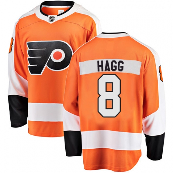 Youth Philadelphia Flyers #8 Robert Hagg Fanatics Branded Orange Home Breakaway NHL Jersey - Ujersey