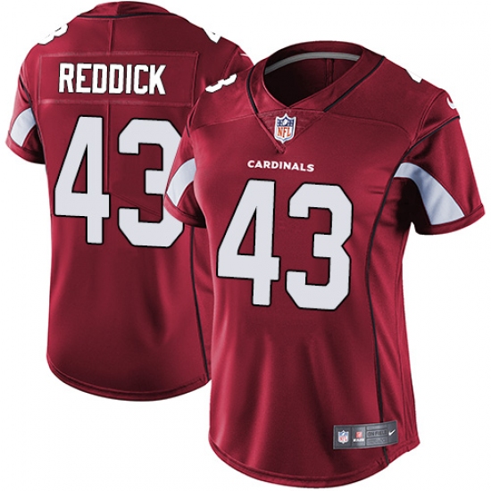 Women's Nike Arizona Cardinals #43 Haason Reddick Red Team Color Vapor Untouchable Limited Player NFL Jersey - Ujersey
