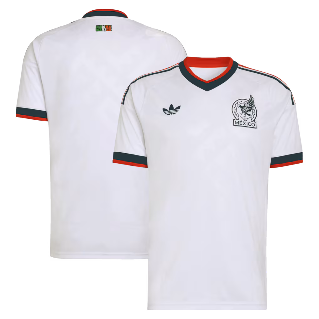 Men's Mexico National Team adidas White 2026 Away Replica Jersey