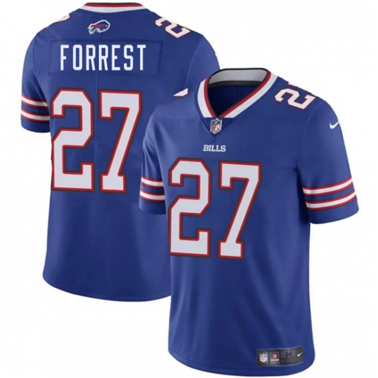 Men's Buffalo Bills #27 Darrick Forrest Blue 2025 Vapor Untouchable Limited Football Stitched Jersey - Ujersey