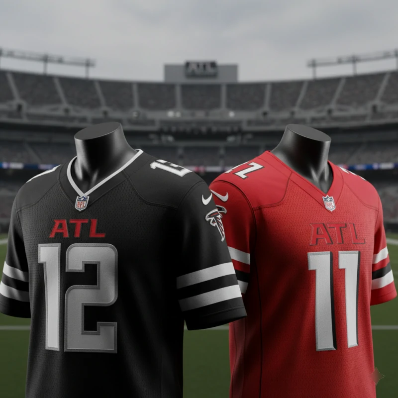 Atlanta Falcons Jersey History: From Red Helmets to Rise Up - SUjersey01