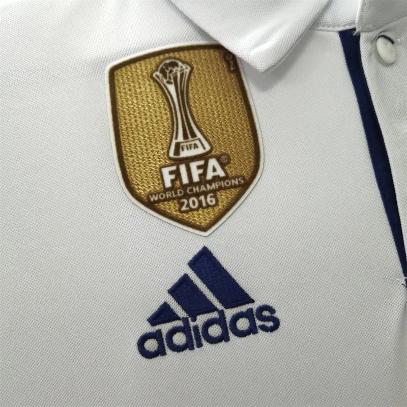 Ronaldo #7 Real Madrid Retro Jersey Home Soccer Shirt 2016/17