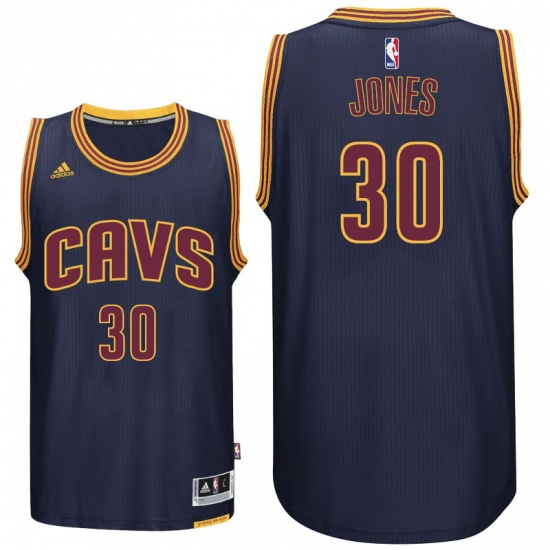 Cleveland Cavaliers #30 Dahntay Jones New Swingman Alternate Navy Jersey - Ujersey