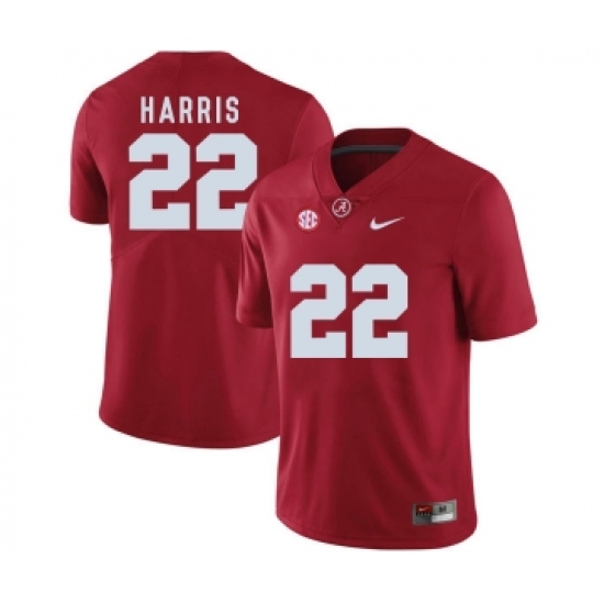 Alabama Crimson Tide 22 Najee Harris Red College Football Jersey