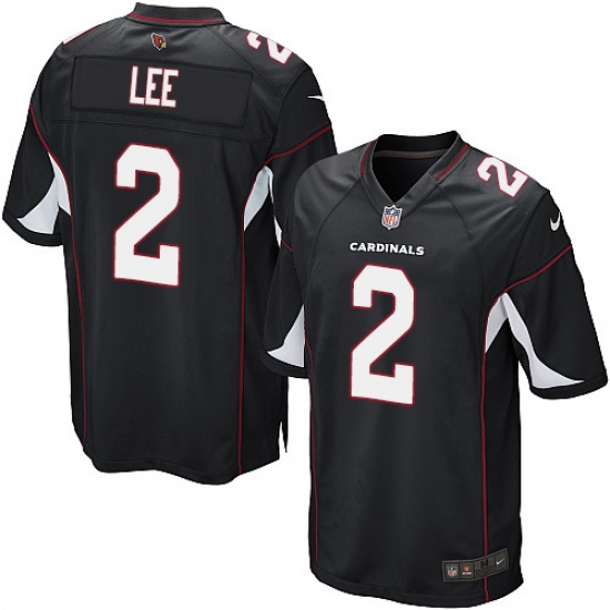Men's Nike Arizona Cardinals #2 Andy Lee Game Black Alternate NFL Jersey - Ujersey