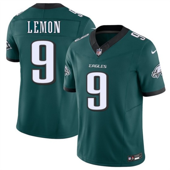 Men's Philadelphia Eagles #9 Makai Lemon Green 2026 Draft F.U.S.E. Vapor Untouchable Limited Football Stitched Jersey - Ujersey