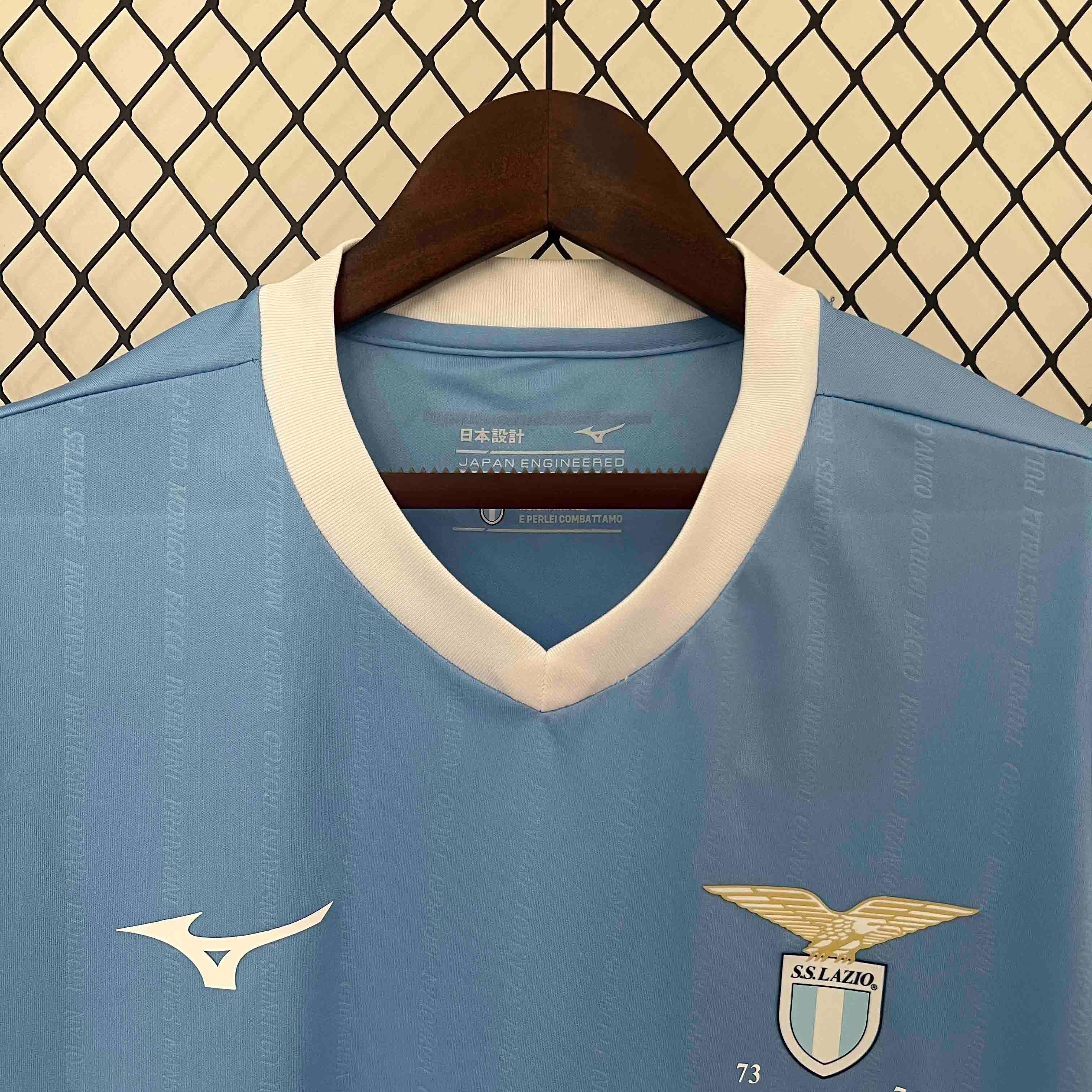 Lazio Soccer Jersey 50th Anniversary Custom Shirt 2024/25 - ujerseystore