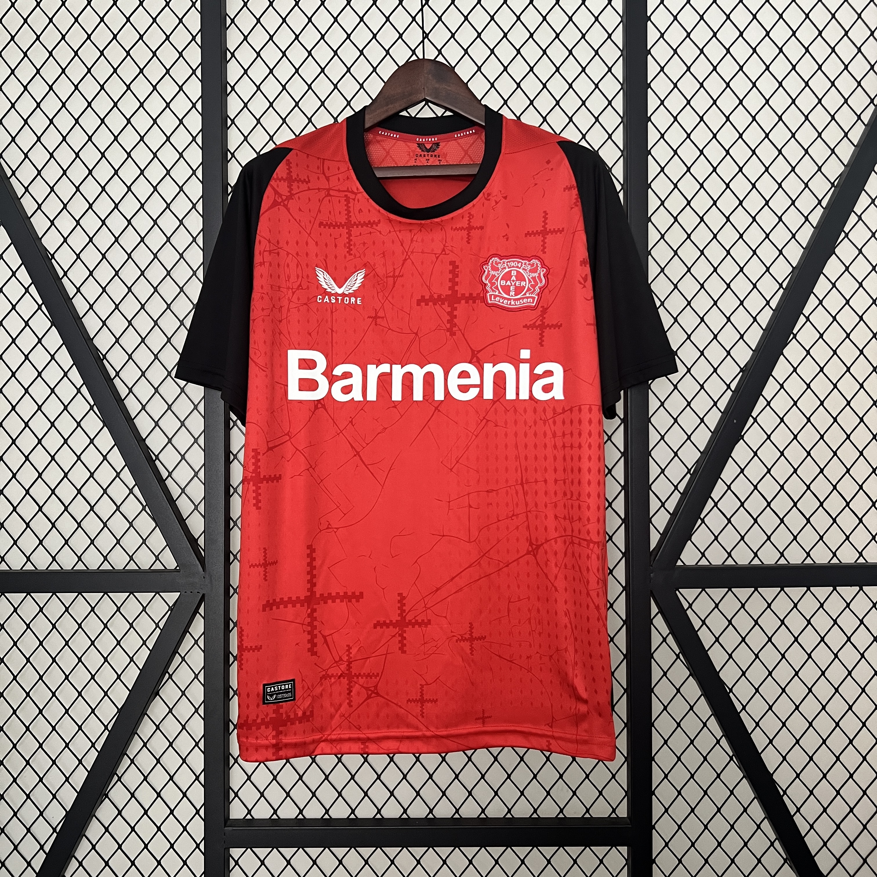 Bayer 04 Leverkusen Soccer Jersey Home Custom Shirt 2024/25 - ujerseystore