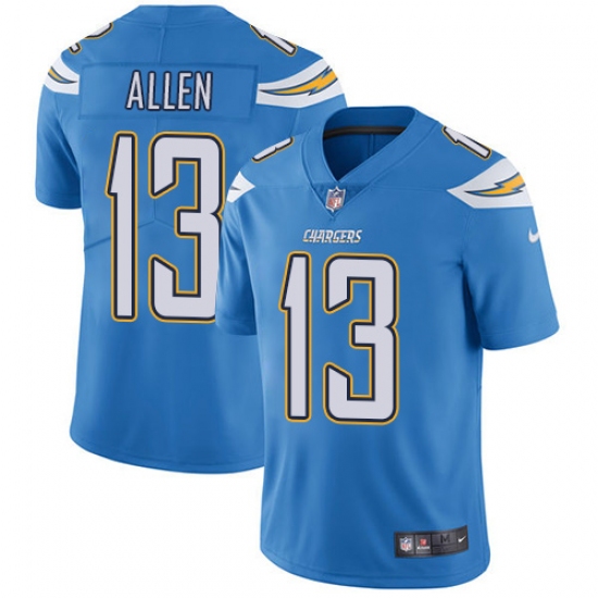 Youth Nike Los Angeles Chargers #13 Keenan Allen Electric Blue Alternate Vapor Untouchable Limited Player NFL Jersey - Ujersey