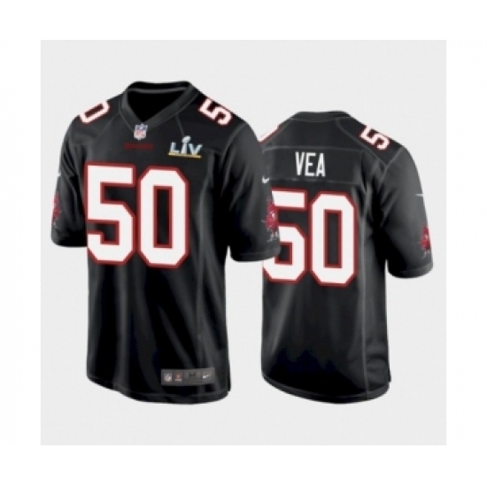Youth Tampa Bay Buccaneers #50 Vita Vea Black Fashion Super Bowl LV Jersey - Ujersey