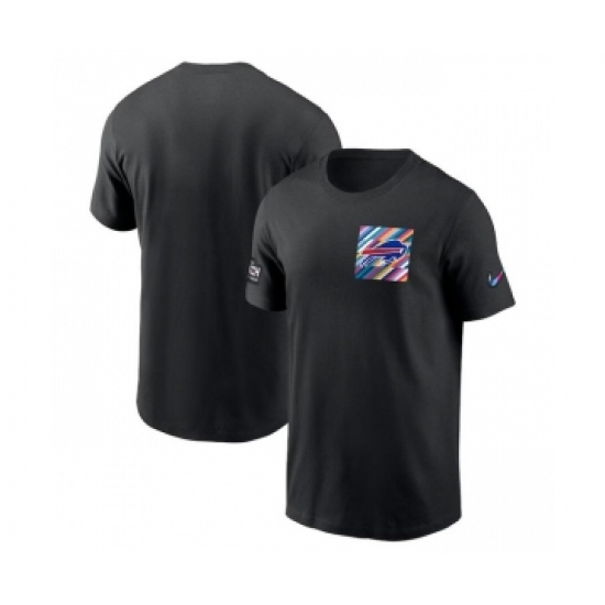 Men's Buffalo Bills Black 2023 Crucial Catch Sideline Tri-Blend T-Shirt - Ujersey