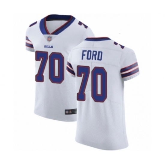 Men's Buffalo Bills #70 Cody Ford White Vapor Untouchable Elite Player Football Jersey - Ujersey