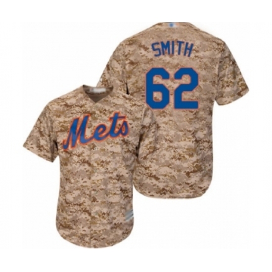 Women's New York Mets #62 Drew Smith Authentic Camo Alternate Cool Base Baseball Player Jersey - Ujersey