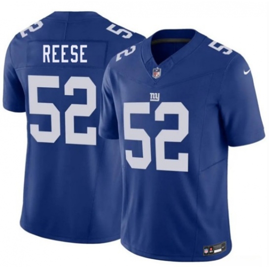 Men's New York Giants #52 Arvell Reese Blue 2026 Draft F.U.S.E. Vapor Untouchable Limited Football Stitched Jersey
