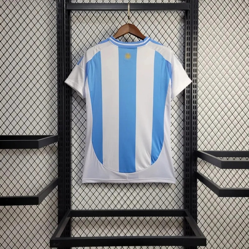 Argentina Soccer Jersey Home Women's Custom Shirt 2024 - ujerseystore