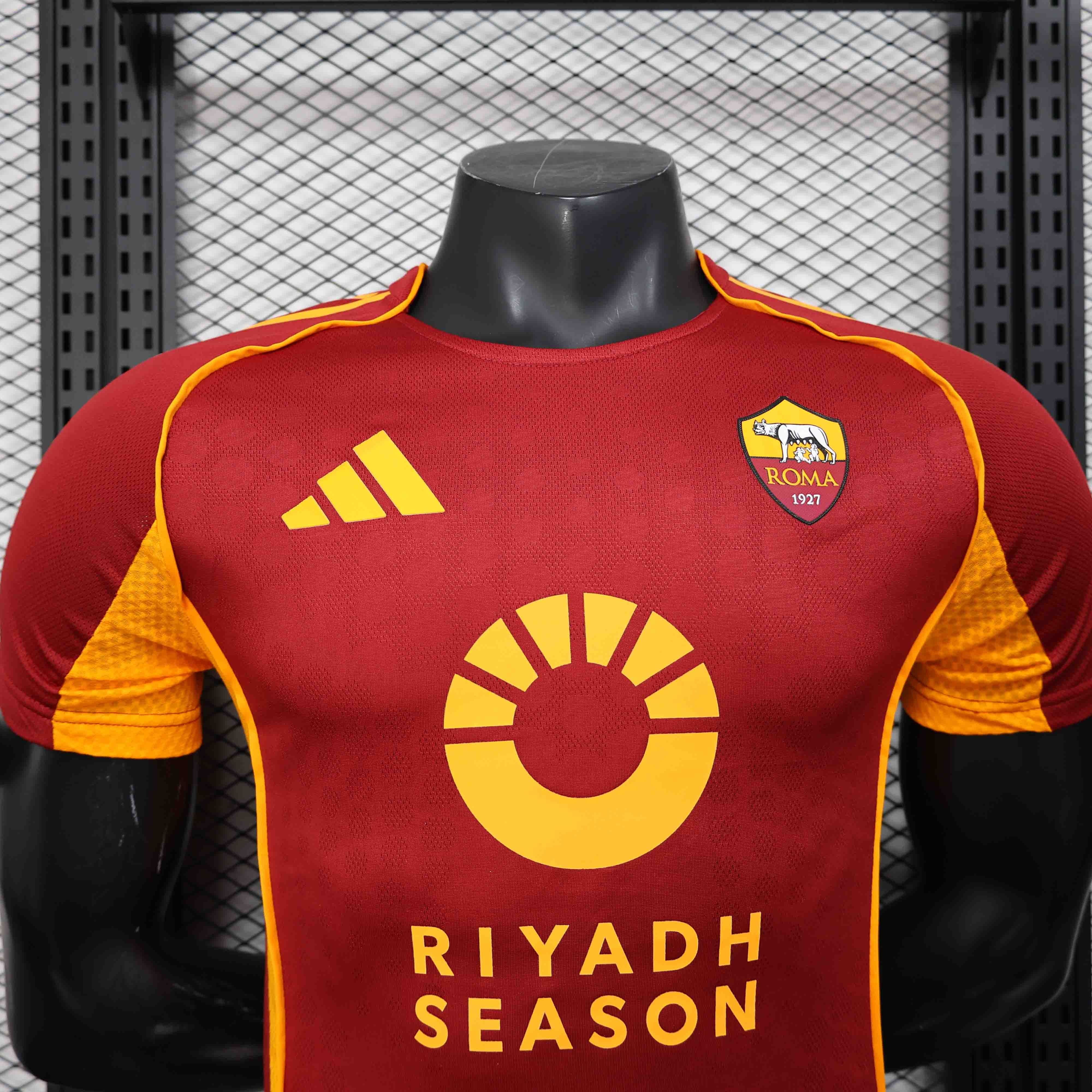 Roma Soccer Jersey Red Special Edition Shirt 2025/26