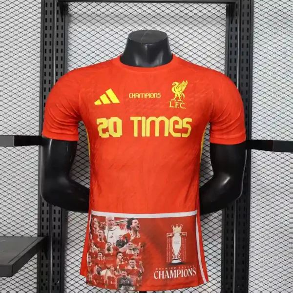 Liverpool Football Jersey Red Special Edition Shirt 2025/26
