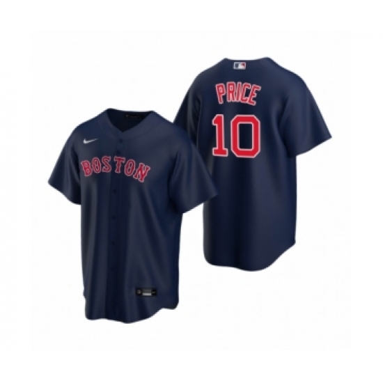 Women's Boston Red Sox #10 David Price Nike Navy Replica Alternate Jersey - Ujersey