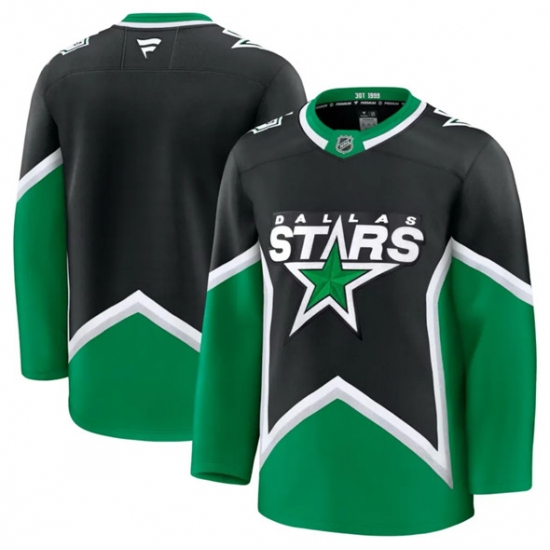 Men's Dallas Stars Blank Black 2025-26 Alternate Stitched Hockey Jersey - Ujersey