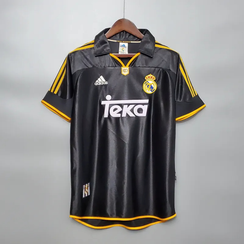Real Madrid Retro Jersey Away Custom Soccer Shirt 1999-01 - U-jersey