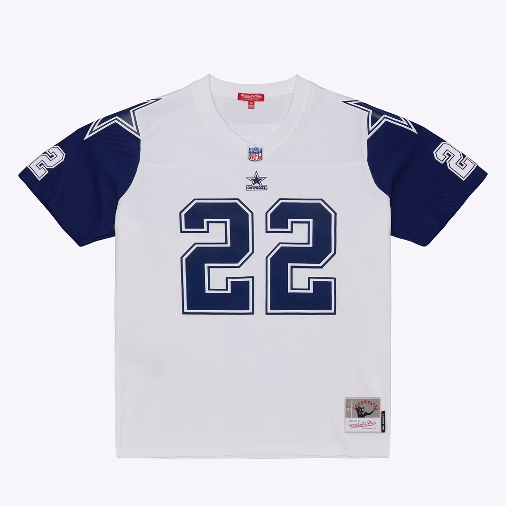 Women's Dallas Cowboys Emmitt Smith Mitchell & Ness White 1994 Legacy Replica Jersey - Ujersey