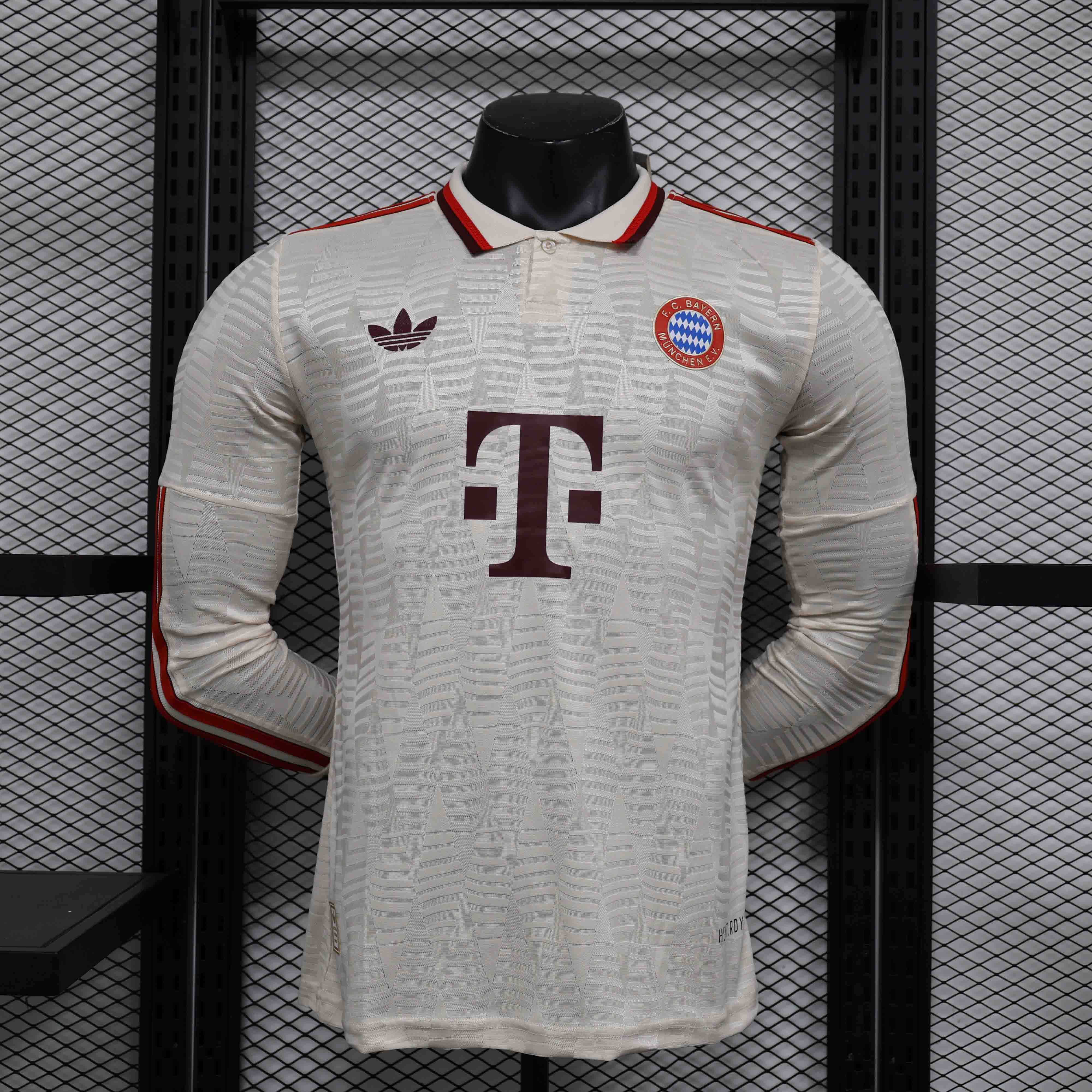 Bayern Munich Third Away Jersey Long Sleeve Player Version 2024/25 - Ujersey NHL