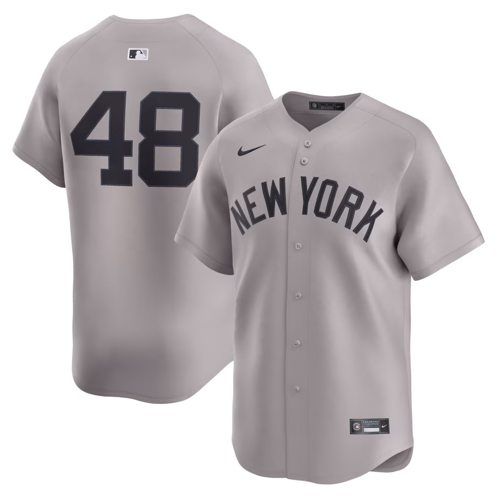 Men's New York Yankees Paul Goldschmidt Nike Gray Road Limited Player Jersey - Ujersey NHL