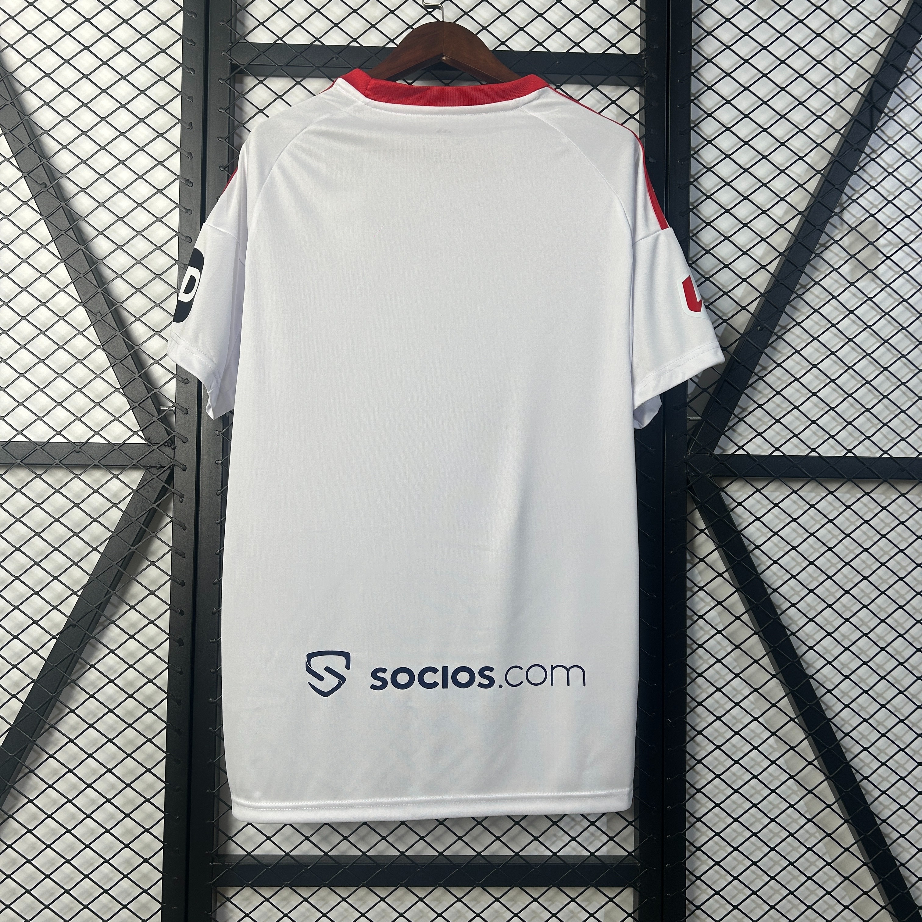 Sevilla FC Soccer Jersey Home Custom Shirt 2025/26 - ujerseystore
