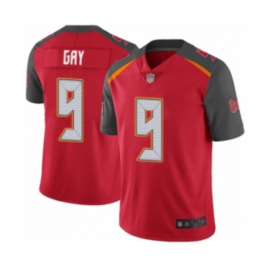 Youth Tampa Bay Buccaneers #9 Matt Gay Red Team Color Vapor Untouchable Limited Player Football Jersey - Ujersey