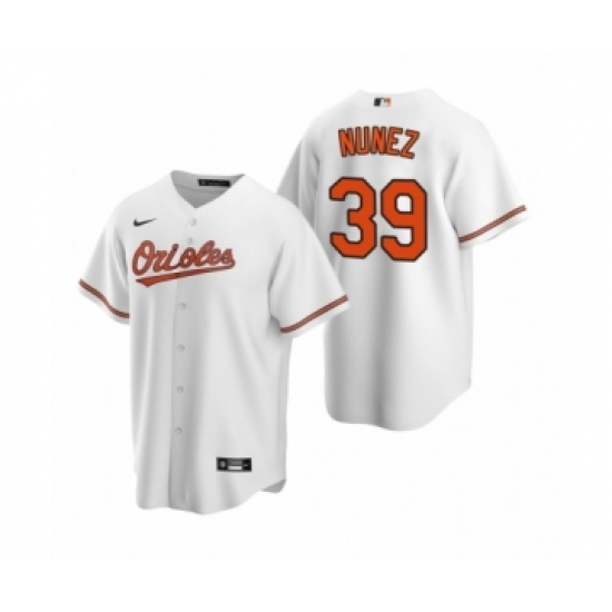 Men's Baltimore Orioles #39 Renato Nunez Nike White 2020 Replica Home Jersey - Ujersey