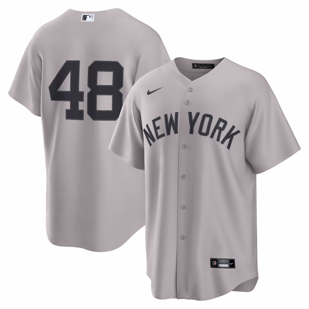 Men's  New York Yankees Paul Goldschmidt Nike Gray Road Replica Jersey - Ujersey
