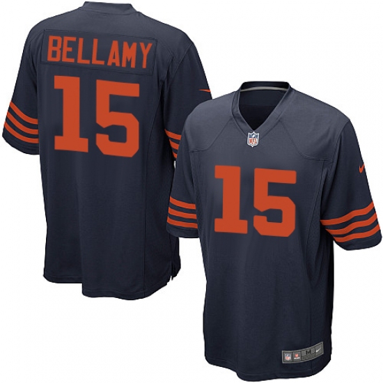 Men's Nike Chicago Bears #15 Josh Bellamy Game Navy Blue Alternate NFL Jersey - Ujersey