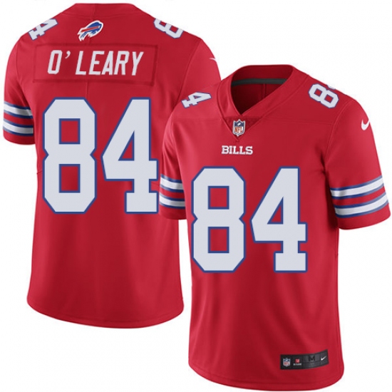 Youth Nike Buffalo Bills #84 Nick O'Leary Limited Red Rush Vapor Untouchable NFL Jersey - Ujersey
